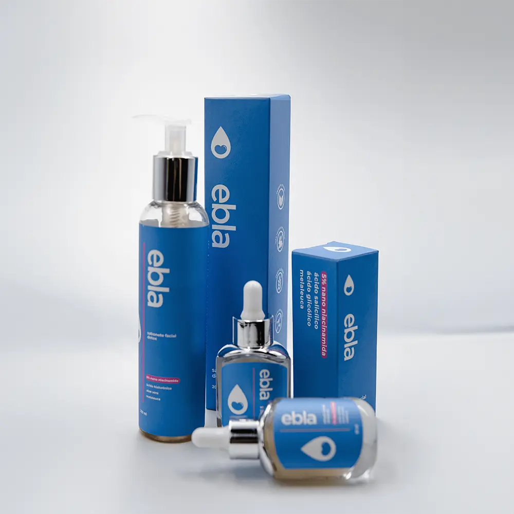 Kit 2 Séruns Antiacne + 1 Sabonete Facial Detox